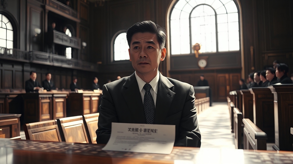 이재명 대표 파기환송심 현황 (realistic 스타일)