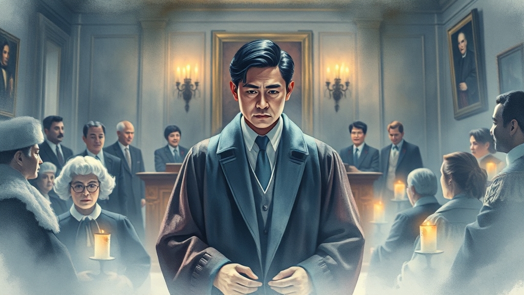 환송심 판결 후 재상고 가능성 (watercolor 스타일)