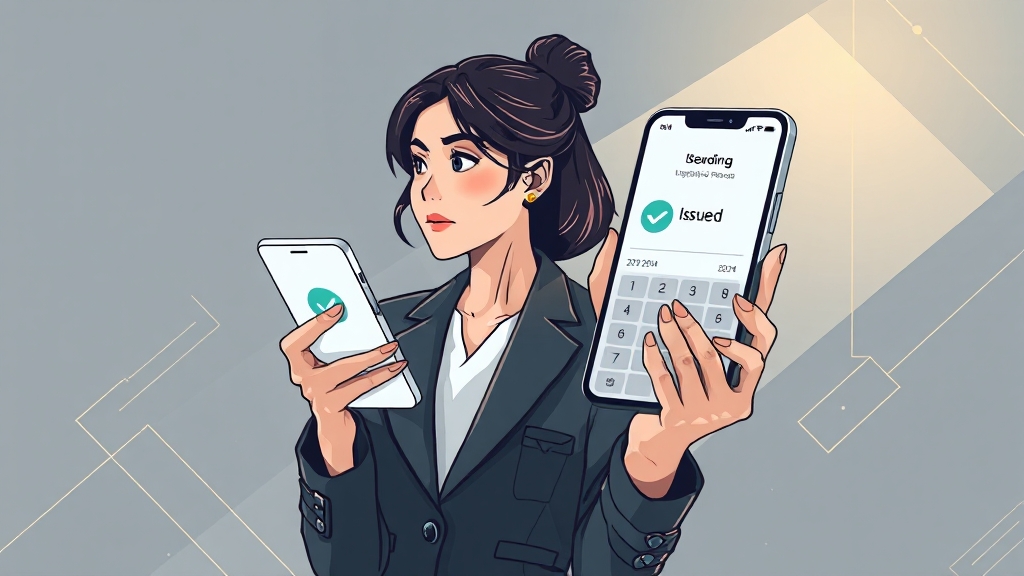 보건증 발급 유의사항 (illustration 스타일)