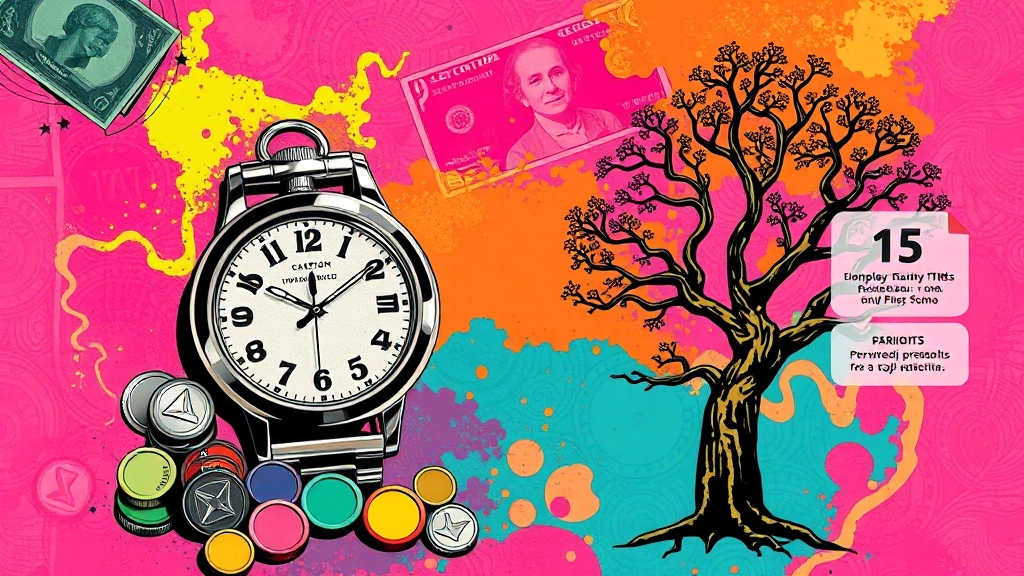 실업급여, 언제까지 받을까요? (popart 스타일)