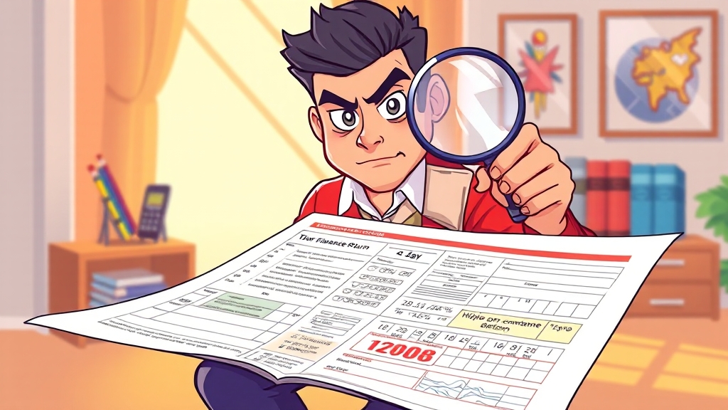 신고 시 주의사항 (cartoon 스타일)
